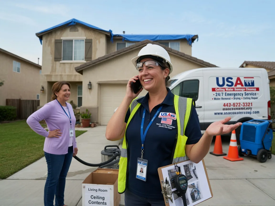 Ceiling Water Damage Restoration Leakey, TX FAQs